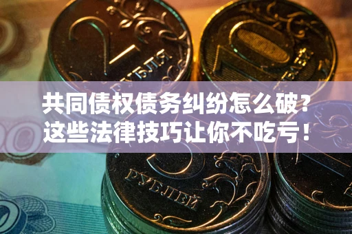 济南共同债权债务纠纷怎么破？这些法律技巧让你不吃亏！