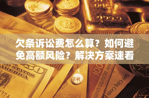 济南欠条诉讼费怎么算？如何避免高额风险？解决方案速看！