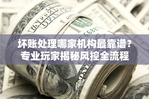 济南坏账处理哪家机构最靠谱？专业玩家揭秘风控全流程