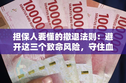 济南担保人要懂的撤退法则：避开这三个致命风险，守住血汗钱