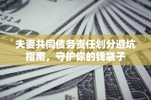 济南夫妻共同债务责任划分避坑指南，守护你的钱袋子
