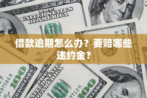 济南借款逾期怎么办？要赔哪些违约金？