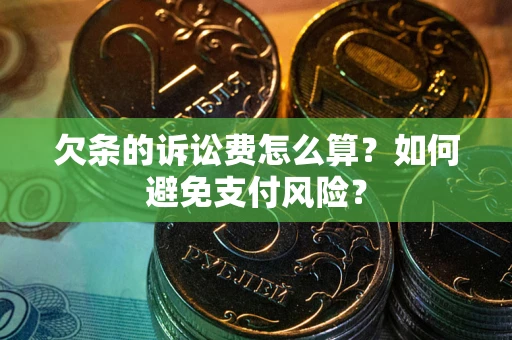济南欠条的诉讼费怎么算？如何避免支付风险？